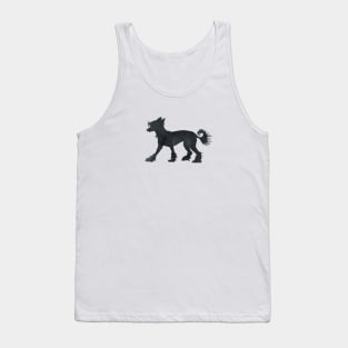 Chinese Crested Dog Art Tank Top